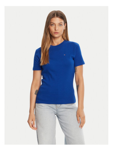 Tommy Hilfiger Тишърт New Cody WW0WW40587 Син Slim Fit