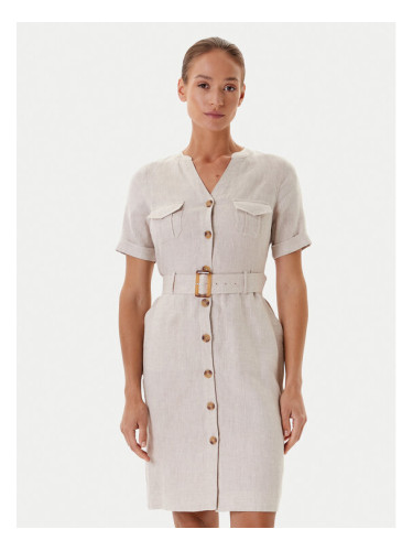 Tatuum Рокля тип риза Sofori T2509.204 Бежов Regular Fit