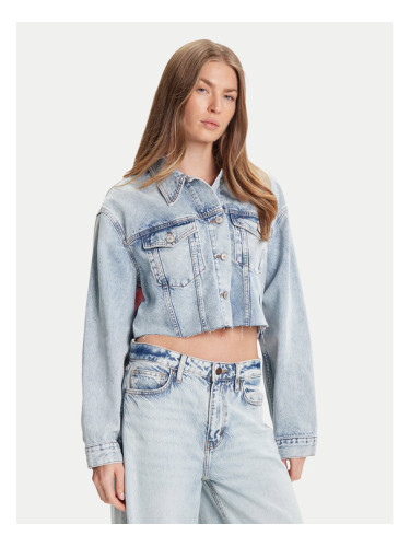 Tommy Jeans Дънково яке DW0DW21063 Син Relaxed Fit