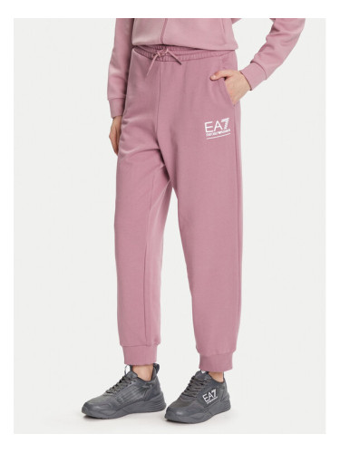 EA7 Emporio Armani Долнище анцуг 7W000418 AF12473 UA272 Розов Regular Fit