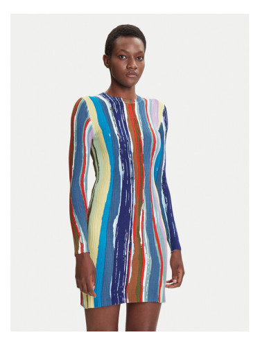 Desigual Ежедневна рокля Carla 25WWVF07 Цветен Slim Fit