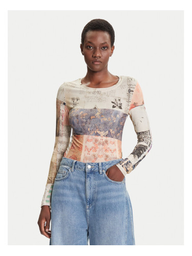 Desigual Блуза Limbani 25WWTK33 Цветен Regular Fit