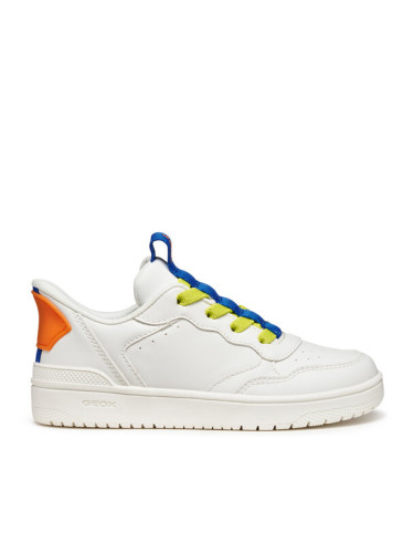 Geox Сникърси J Washiba Fast In Bo J56NRB 05415 C0293 S Бял