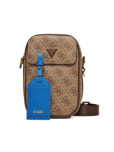 Guess Мъжка чантичка HMMILO P5425 Кафяв