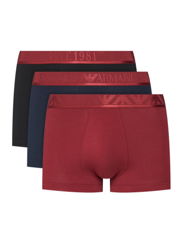 Emporio Armani Underwear Комплект 3 чифта боксерки EM000259 AF10780 M5058 Цветен