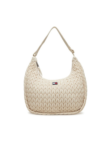 Tommy Jeans Дамска чанта Tjw Urban Large Quilted AW0AW17929 Бежов