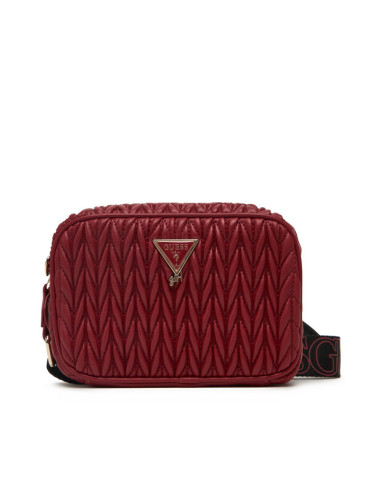 Guess Дамска чанта J5YZ08 WHEG0 Бордо