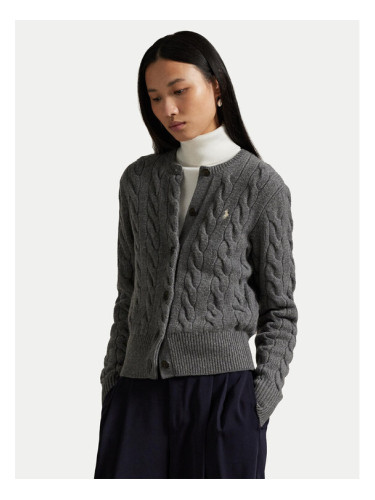 Polo Ralph Lauren Кардиган 211972104500 Сив Slim Fit