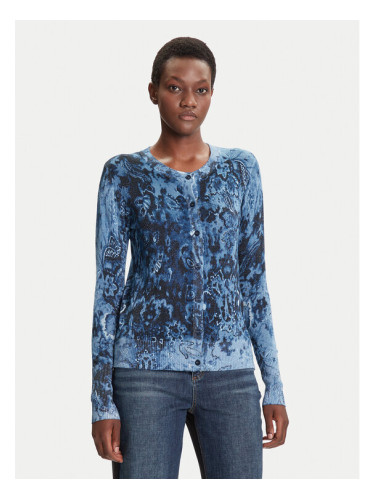 Desigual Кардиган Kassidy 25WWJF12 Син Regular Fit