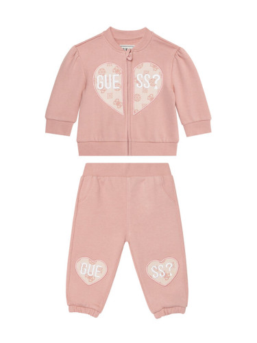 Guess Анцуг A5BG13 KAD74 Розов Regular Fit