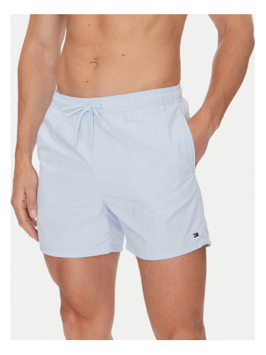 Tommy Hilfiger Плувни шорти UM0UM03477 Светлосиньо Regular Fit