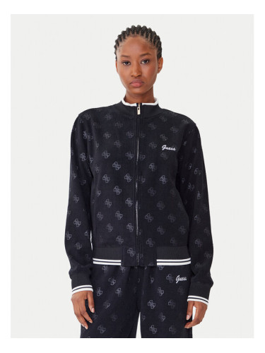 Guess Суитшърт V5BQ01 K1902 Черен Regular Fit