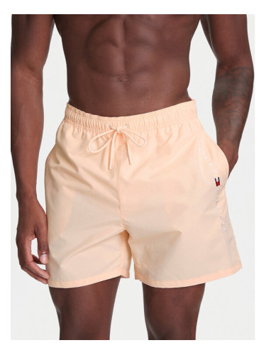 Tommy Hilfiger Плувни шорти UM0UM03258 Оранжев Regular Fit