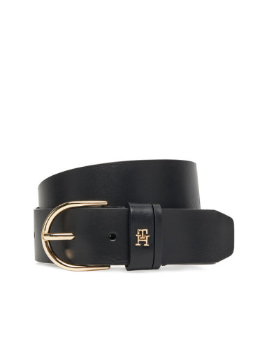 Tommy Hilfiger Дамски колан Essential Effortless 3.5 AW0AW17757 Черен