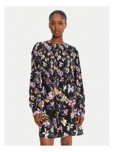 Desigual Ежедневна рокля Flor Acrilica 25WWVW09 Черен Regular Fit