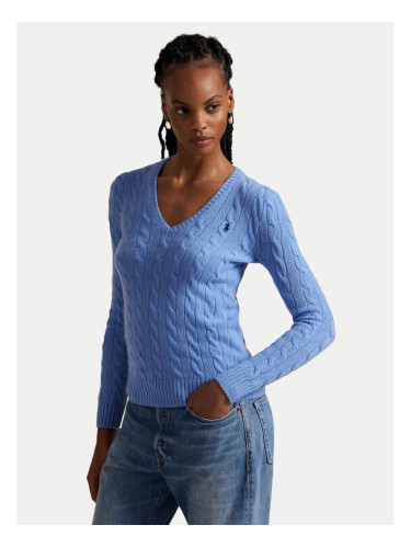 Polo Ralph Lauren Пуловер 211971866004 Син Slim Fit