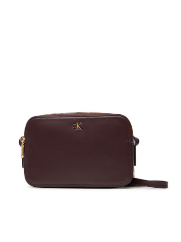 Calvin Klein Дамска чанта Ck Camera Bag LV04F3173G Бордо