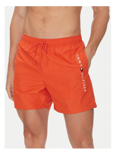 Tommy Hilfiger Плувни шорти UM0UM03258 Оранжев Regular Fit