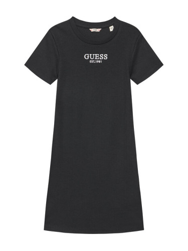 Guess Ежедневна рокля J5YK11 KBZP4 Черен Regular Fit