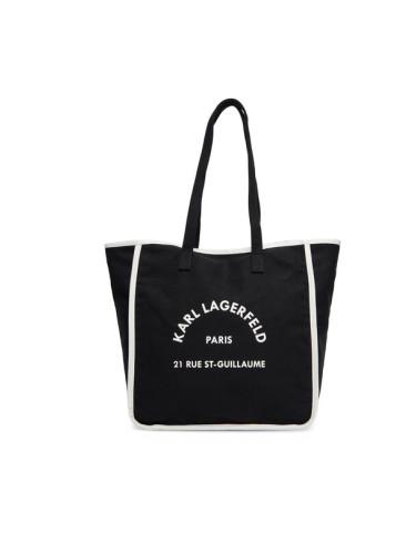 KARL LAGERFELD Дамска чанта A3W50018 Черен