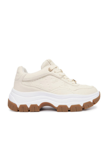 Guess Сникърси FLFBRT PEL12 Екрю