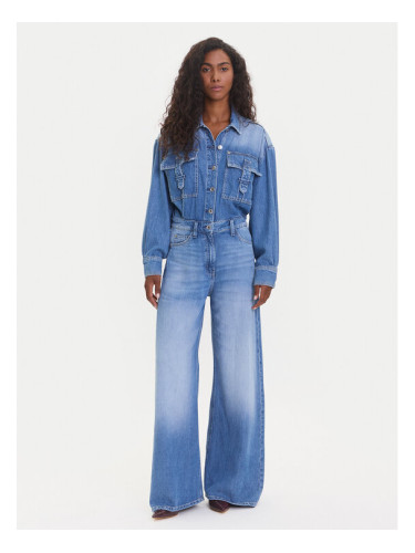 Guess Гащеризон W5YD58 D5B94 Син Regular Fit