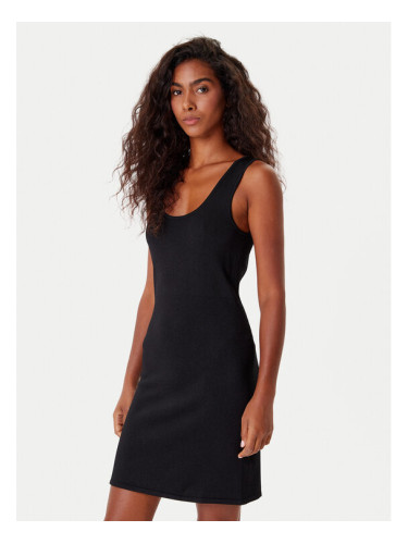 Calvin Klein Jeans Ежедневна рокля LV044C347G Черен Slim Fit