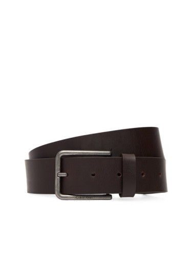 Calvin Klein Мъжки колан Warmth Buckle Smooth 35Mm LV04D7047G Кафяв