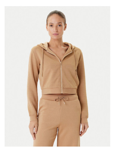 Guess Суитшърт V5YQ06 KBSL2 Кафяв Regular Fit