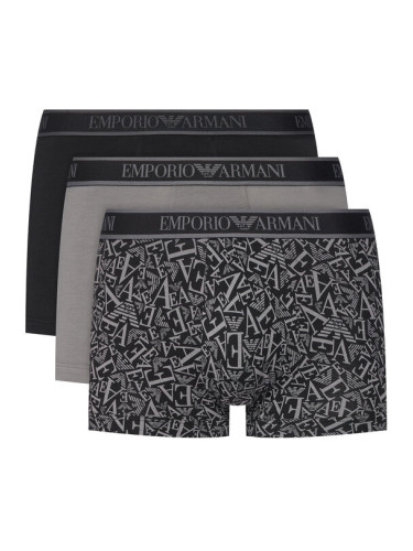 Emporio Armani Underwear Комплект 3 чифта боксерки EM000370 AF10779 MC198 Сив