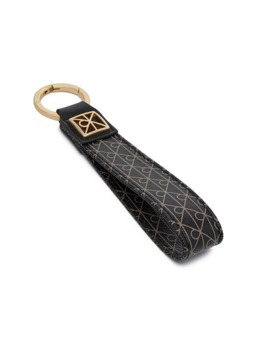 Calvin Klein Ключодържател Emblem Aop Key Fob LV04F1099G Черен