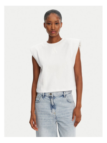 Patrizia Pepe Тишърт 2M4443/J289-W103 Бял Regular Fit