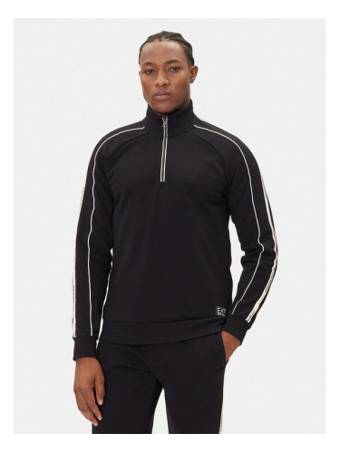 EA7 Emporio Armani Суитшърт 7M000971 AF10377 UC001 Черен Regular Fit