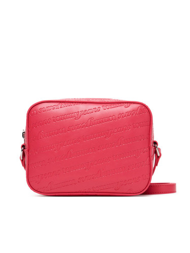 Tommy Jeans Дамска чанта Tjw Must Aop Camera Bag AW0AW17865 Бордо