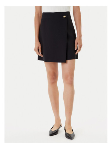 HUGO Мини пола Raluni 50547624 Черен Regular Fit