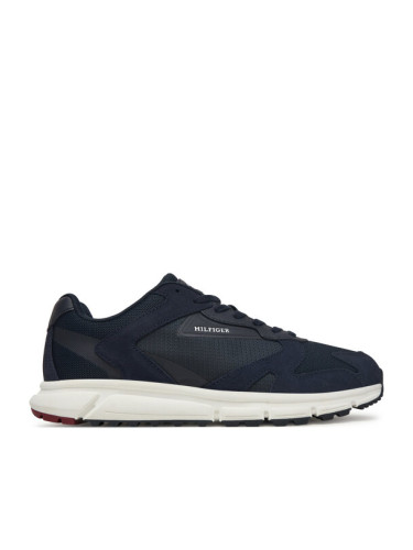 Tommy Hilfiger Сникърси Outdoor Runner Mix FM0FM05574 Тъмносин