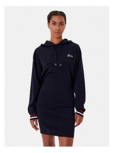 Guess Плетена рокля V5BK01 Z1152 Тъмносин Regular Fit