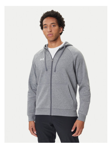 Under Armour Суитшърт Ua Rival 1379767 Сив Loose Fit