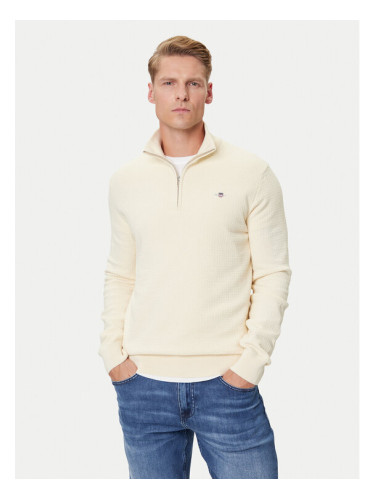 Gant Пуловер 8030256 Екрю Regular Fit