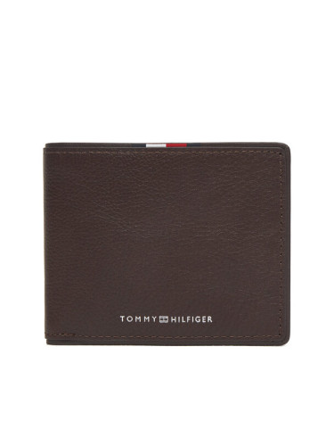 Tommy Hilfiger Портфейл Th Corp Mini Cc Wallet AM0AM13739 Кафяв