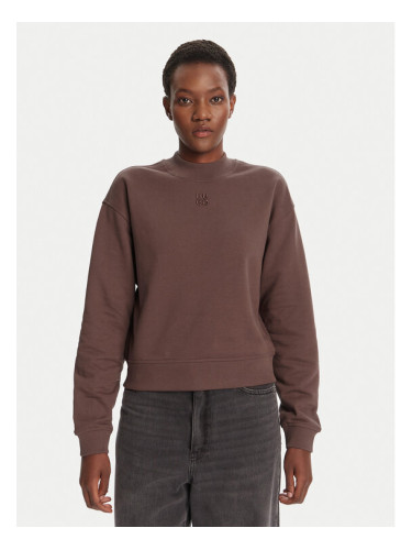 HUGO Суитшърт Daxandria 50527463 Кафяв Relaxed Fit