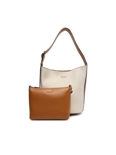 Guess Дамска чанта Nicolette HWAG96 62040 Бежов
