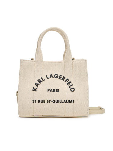 KARL LAGERFELD Дамска чанта A3W50118 Екрю