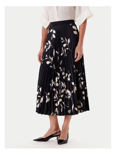 Tatuum Плисирана пола Mirama 3 T2504.182 Черен Regular Fit