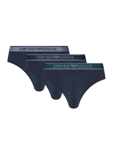 Emporio Armani Underwear Комплект 3 чифта слипове EM000258 AF10779 MB254 Тъмносин