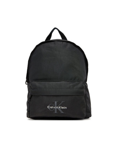 Calvin Klein Раница Bold Small Round Backpack LV04D3257G Черен
