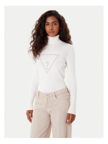 Guess Поло W5BR39 Z2NQ2 Бял Regular Fit