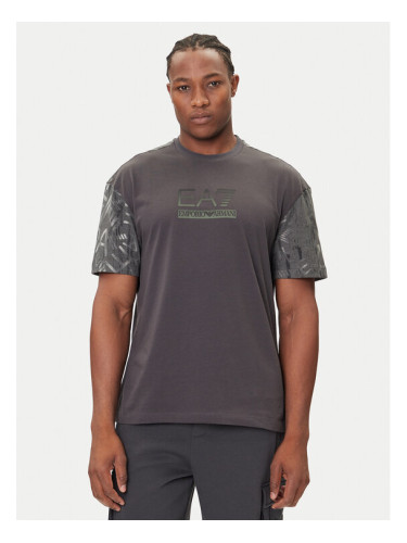 EA7 Emporio Armani Тишърт 7M001130 AF16548 U8117 Сив Regular Fit