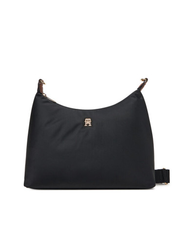 Tommy Hilfiger Дамска чанта Popette Shoulder Bag AW0AW17937 Черен
