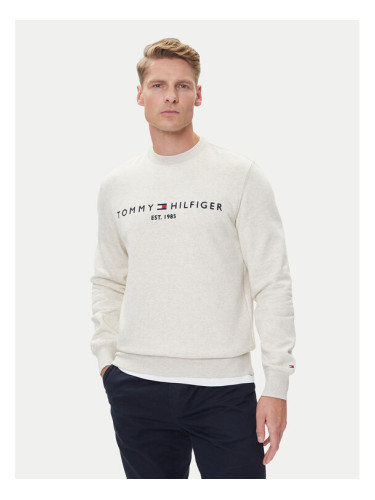 Tommy Hilfiger Суитшърт Logo MW0MW11596 Бежов Regular Fit